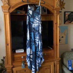 Tie-dyed jumpsuit
